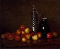 Claude Joseph Bail - Apples With A Tankard And Jug